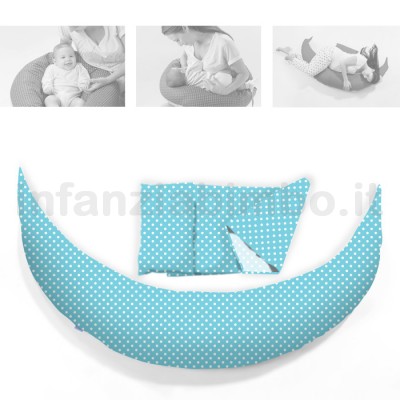 Offerte prezzi Cuscino gravidanza e allattamento nuvita dreamwizard turchese Cuscino gravidanza e allattamento nuvita dreamwizard turchese