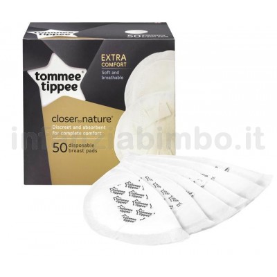Offerte prezzi Coppette assorbilatte 50pz tommee tippee Coppette assorbilatte 50pz tommee tippee
