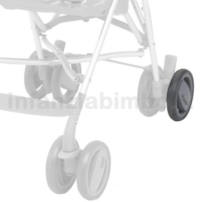 Offerte prezzi Ruota posteriore passeggino snappy chicco grigio scuro Ruota posteriore passeggino snappy chicco grigio scuro
