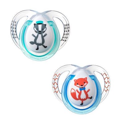 Succhietto Tommee Tippee 2 Pz Fun Style