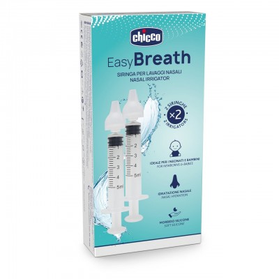 Chicco Easy Breath 02 Siringhe per Lavaggio Nasale Chicco Easy Breath 02 Siringhe per Lavaggio Nasale