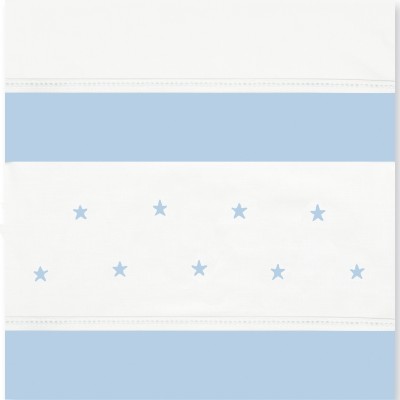 Set Lenzuolino Lettino Bimbi Dreams Class Bianco/Azzurro