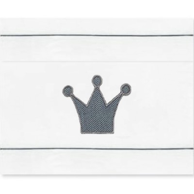 Set Lenzuolino Lettino Bimbi Dreams Corona Bianco