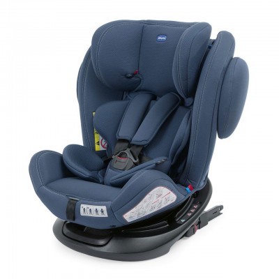 Seggiolino Auto Chicco Isofix Girevole 360 Unico Plus India Ink da 0 a 36 Kg