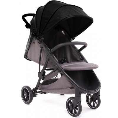 Passeggino Baby Monsters Alaska Nero Portata a 25 kg Passeggino Baby Monsters Alaska Nero