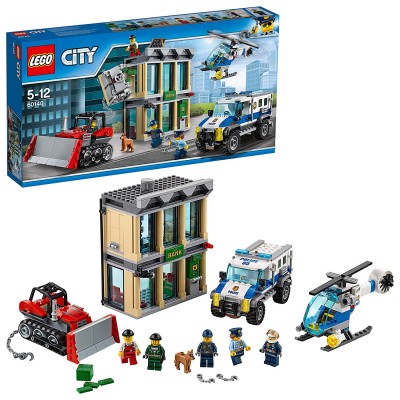 Costruzione Lego City Rapina con Il Bulldozer