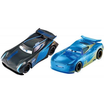 Macchinine Disney Cars 3 Jackson Storm e Danny Swervez 2 Pz