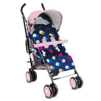 Passeggino Joyello Musino Pois Colorati Rosa