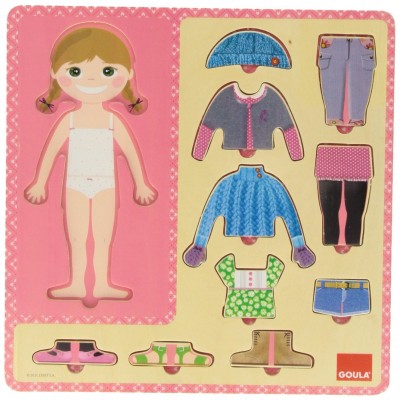 Puzzle Goula Vesti la Bambina