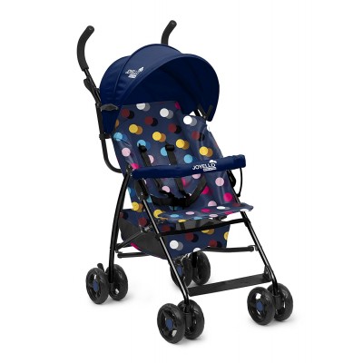 Passeggino Joyello Cucciolo Pois Colorati Blu Navy