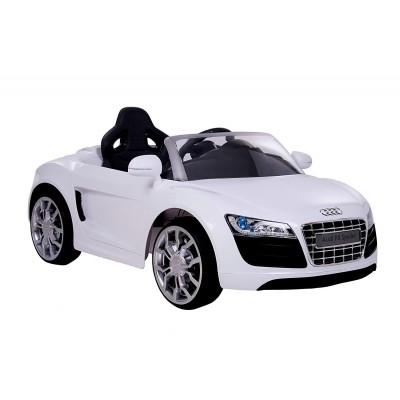 Auto Elettrica Rollplay Audi R8 Cabrio Radiocomandata Bianco Auto Elettrica Rollplay Audi R8 Cabrio Radiocomandata