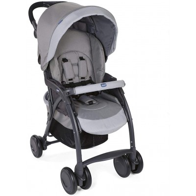 Passeggino Chicco Simplicity Plus Top Grey con Coprigambe
