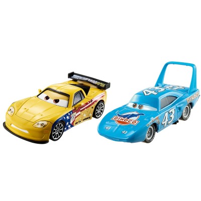 Macchinine Disney Cars 3 The King e Jeff Gorvette 2 Pz 