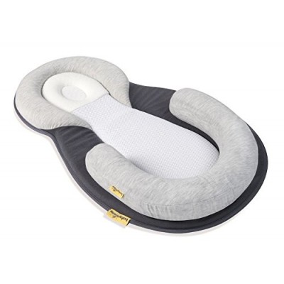 Babymoov Materassino Ergonomico Cosydream Smokey Cuscino Morfologico per neonato Babymoov Cosysleep