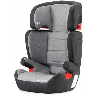 Seggiolino Auto Kinderkraft Junior Fix Isofix Black Grey