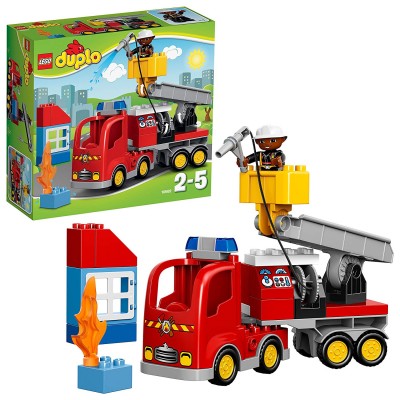 Costruzioni Lego Duplo Autopompa dei Pompieri