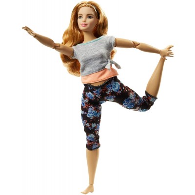  Bambola Barbie Snodata Capelli Ondulati
