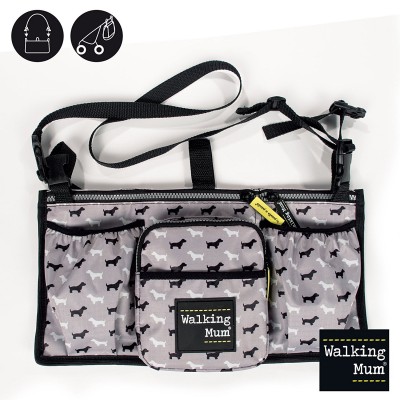 Borsa per Passeggino Walking Mum Organizer Walkie Grigio