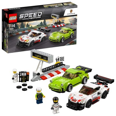 Costruzioni Lego Speed Champions Porsche RSR e 911 Turbo 3.0