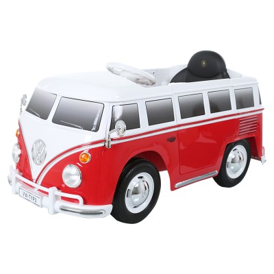 Auto Elettrica Rollplay Volkswagen Bus T2 12v Radiocomandato Rosso Auto Elettrica Rollplay Volkswagen Bus T2 12v Radiocomandato Rosso