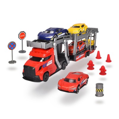 Autotrasportatore Dickie Toys by Simba Transporter Set Rosso