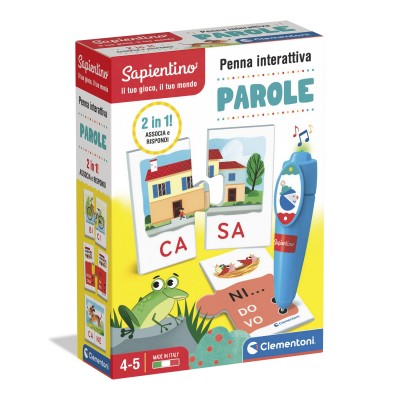 Sapientino Clementoni Penna Interattiva Parole Sapientino Clementoni Penna Interattiva Parole