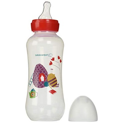 Biberon Bebe Confort Tettarella In Silicone Flusso Veloce 6-24 Mesi Rosso
