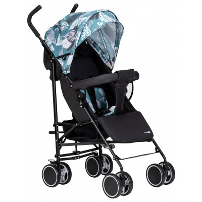 Passeggino FreeON Simple Foglie Verdi e Blu