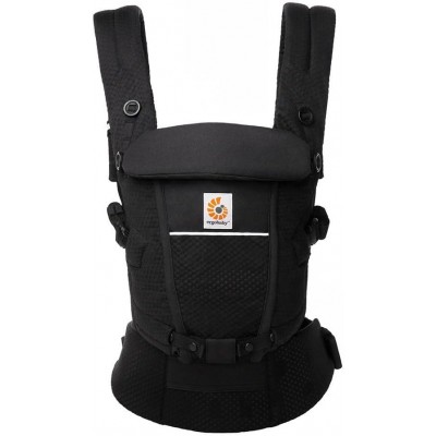 Ergobaby Marsupio Adapt 2.0 Soft Flex Mesh Onyx Black