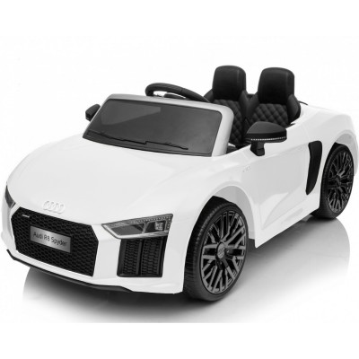 Auto Elettrica Biker Toys Audi Spyder R8 Bianco Auto Elettrica Biker Toys Audi Spyder R8 Bianco