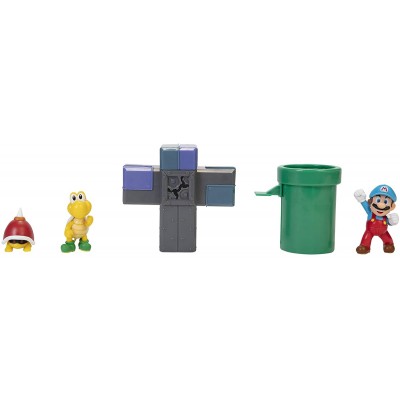 Set Personaggi Nintendo Super Mario World Underworld 5pz