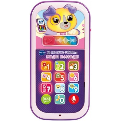 VTech Il mio primo telefono - Magici messaggi - Rosa 9-36 mesi