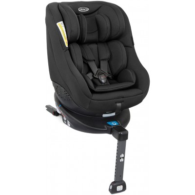 Seggiolino Auto Graco Turn2Me 360° Isofix Black 0-18 kg