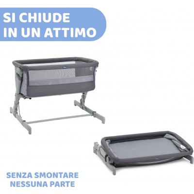 Culla Chicco Next2Me Go Grigio Scuro