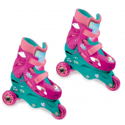 Pattini Mondo Unicorn in Line Taglia 29-32