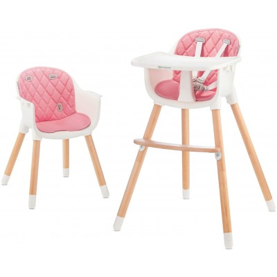 Seggiolone Pappa Kinderkraft Sienna Rosa