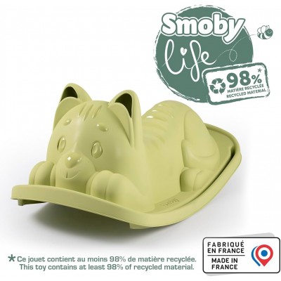 Smoby Life - Dondolo monoposto gatto