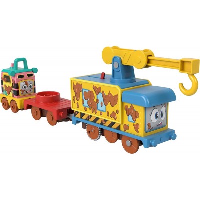Trenino Fisher Price Thomas & Friends Motorized Muddy Fix 'Em Up Friends Trenino Fisher Price Thomas & Friends Motorized Muddy Fix 'Em Up Friends