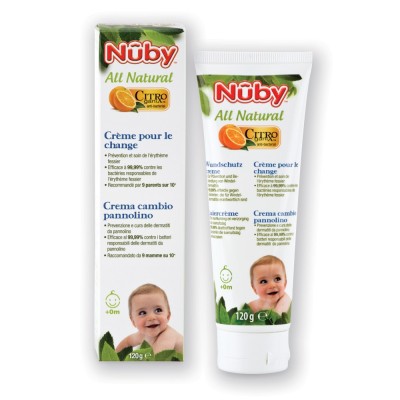 Crema Nuby Citroganix per Cambio Pannolino 120gr Crema Nuby Citroganix per Cambio Pannolino 120gr