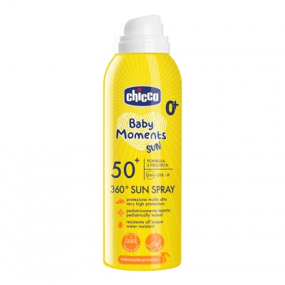 Latte Solare Spray 360° Chicco SPF 50+ 150 ml