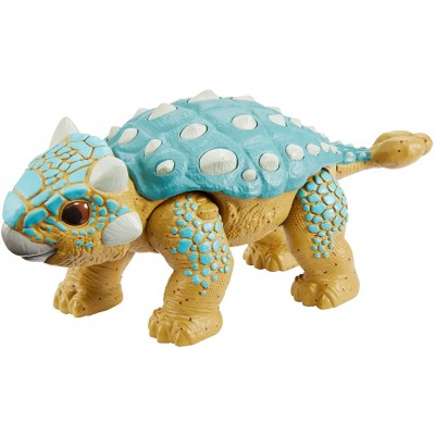 Dinosauro Mattel Jurassic World Attack Pack Ankilosauro Bumpy