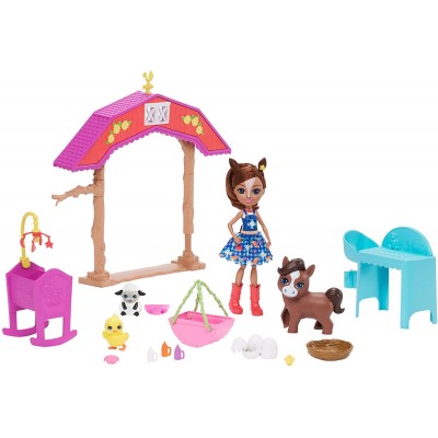 Playset Mattel Enchantimals Playset Asilo dei Piccoli Cuccioli