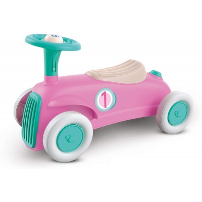 Macchinina a Spinta Cavalcabile Clementoni My First Car Vintage Pink