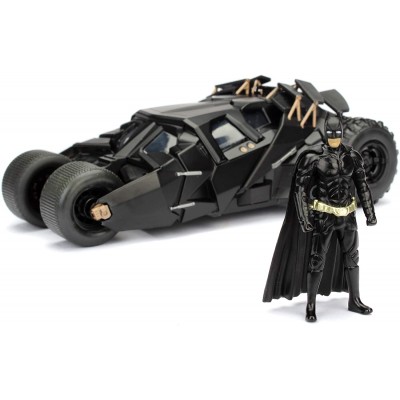 Set Jada Toys Batman + Batmobile The Dark Knight
