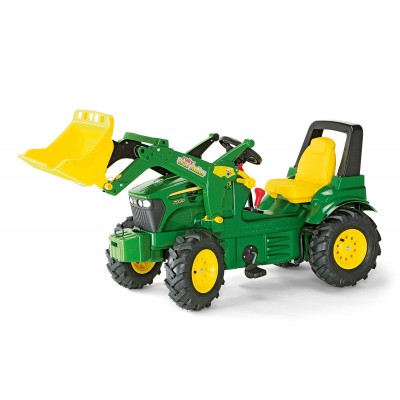  Trattore a Pedali con Ruspa Rolly Toys Cambio e Ruote Gonfiabili
