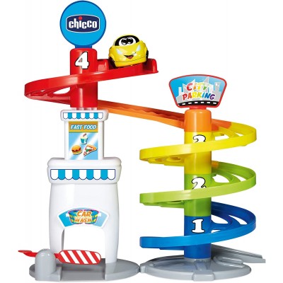 Pista Chicco Turbo Ball Multilevel Car Parking Pista Chicco Turbo Ball Multilevel Car Parking