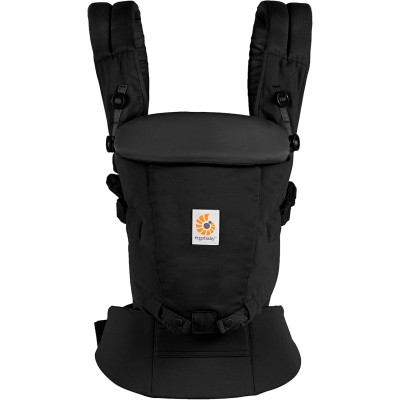 Ergobaby Marsupio Adapt 2.0 Soft Touch Cotton Onyx Black Ergobaby Marsupio Adapt 2.0 Soft Touch Cotton Onyx Black
