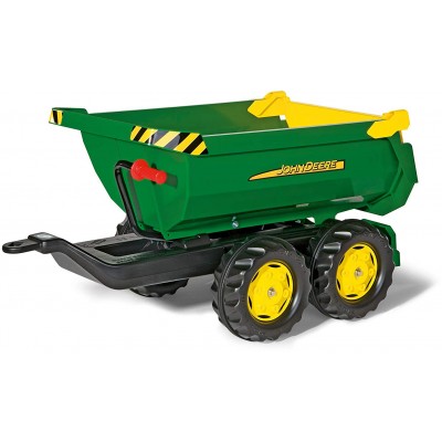 Rimorchio Rolly Toys per Trattore John Deere Halfpipe