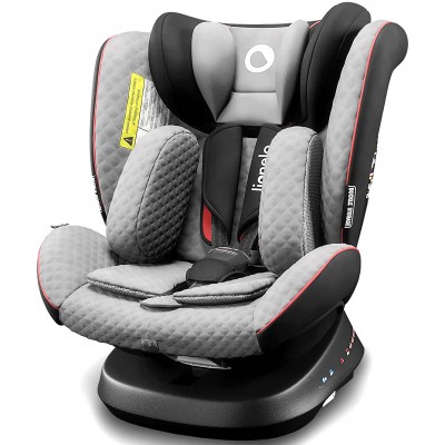 Seggiolino Auto Lionelo Bastiaan One Isofix Grey Stone Black 0-36 kg