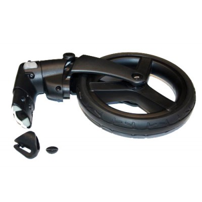 Ruota Anteriore Destra Inglesina con Sospensione per Passeggino Quad Nero 